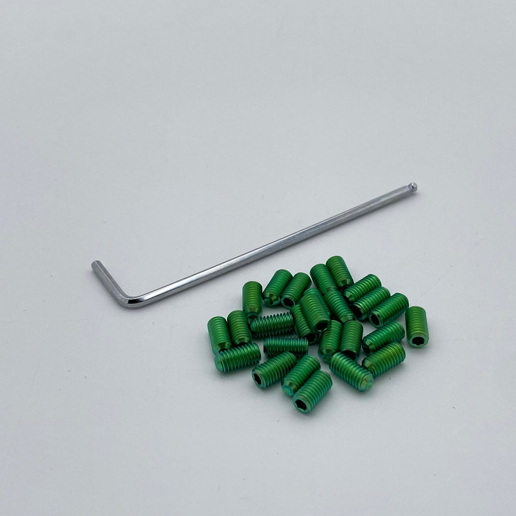 Titanium Elite Foot Peg Screws (Collective)